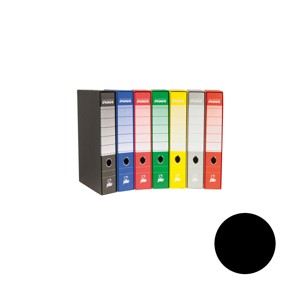 REGISTRATORE INSIDE 7 NERO F.TO PROTOCOLLO Cm.28X34,5 DORSO Cm 5 IN LINEA Foto prodotto